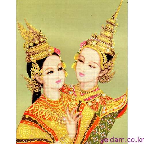D10e [Pi]Two Thai Dancers (P-LE-TD01)